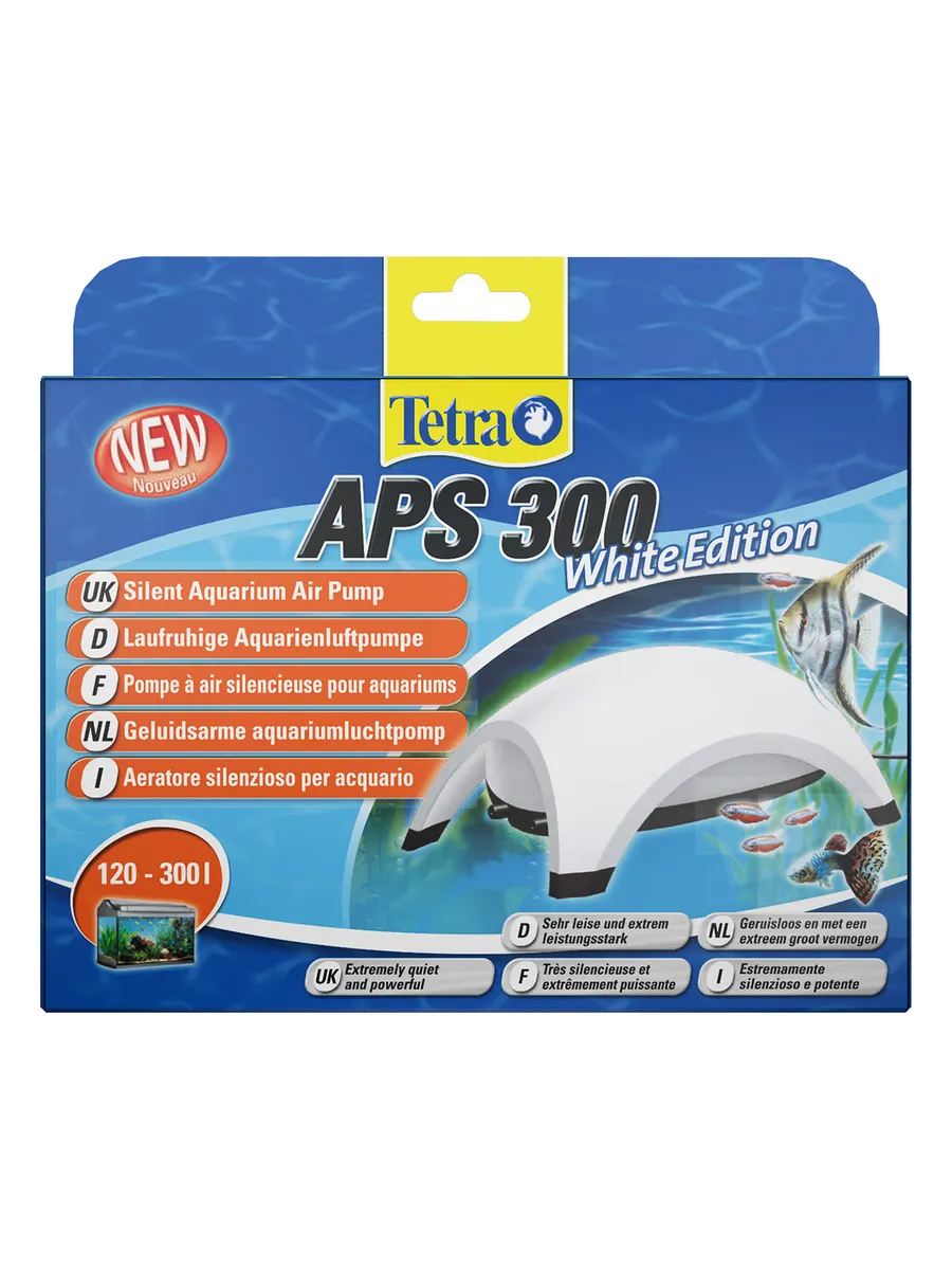 Tetra AРS 300 компрессор для аквариумов 120-300 л белый
