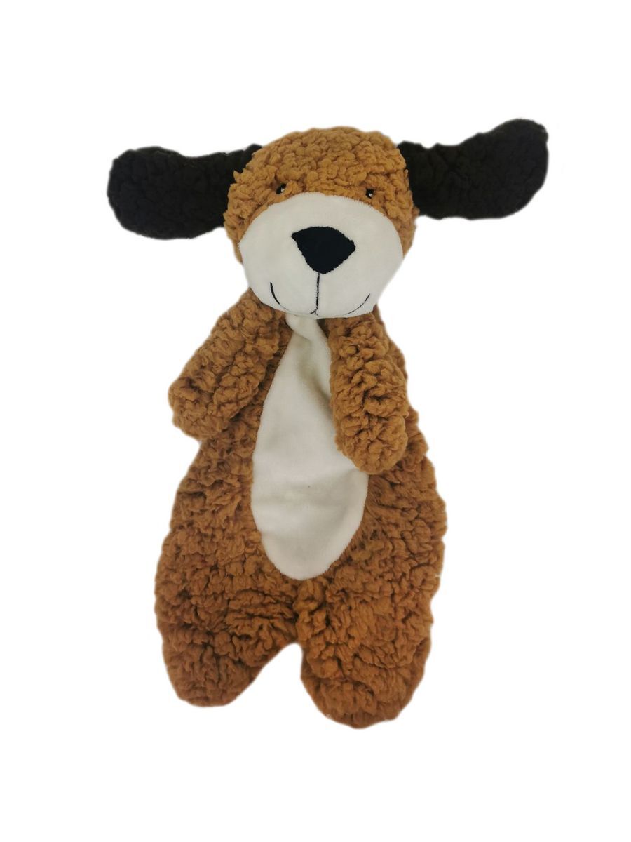 Aromadog Игрушка AROMADOG Rescue для собак Собачка без наполнителя 30 см с пищалкой, рыжая