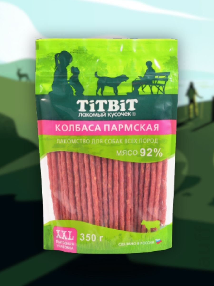 TiTBiT Лакомство Колбаса Пармская для собак 350 гр 4690538024331