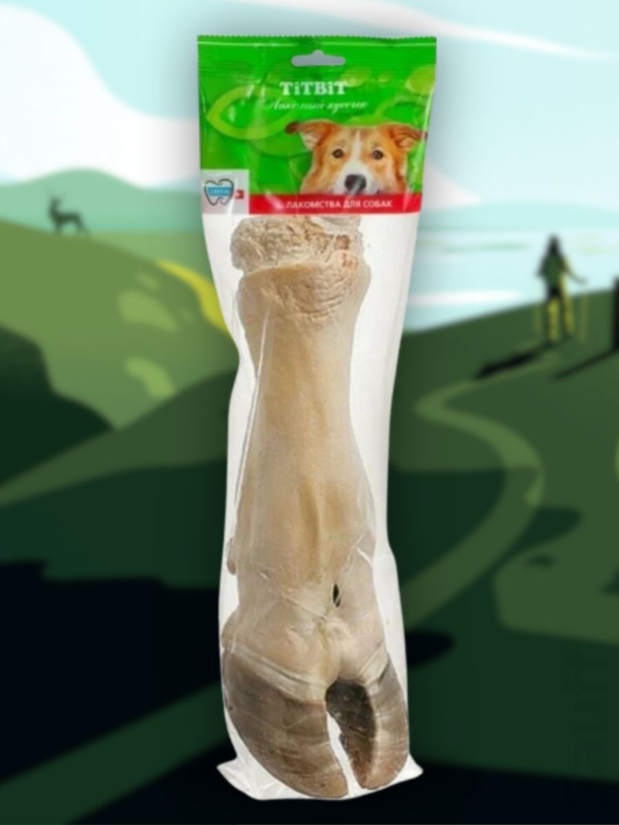 TiTBiT Лакомство Нога говяжья большая 1100 гр 4640000319434
