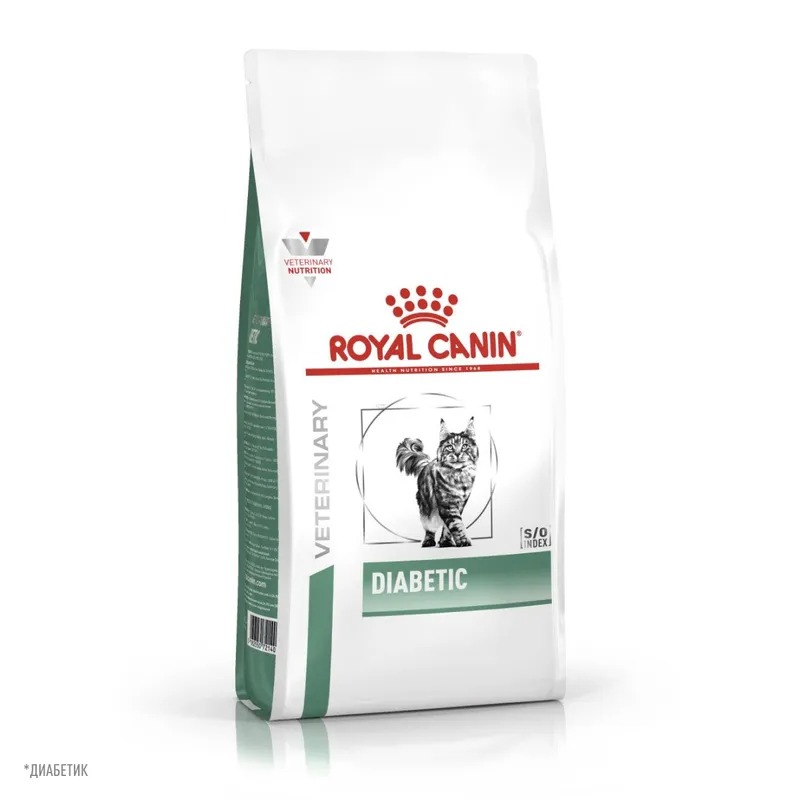Royal Canin Diabetic Сухой корм для взрослых кошек при сахарном диабете 350г