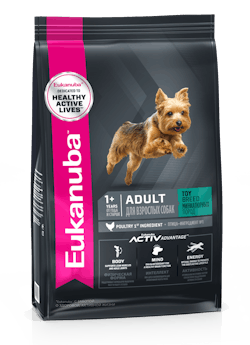 EUKANUBA Сухой корм для собак миниатюрных пород с птицей 1,5 кг 4607065371760