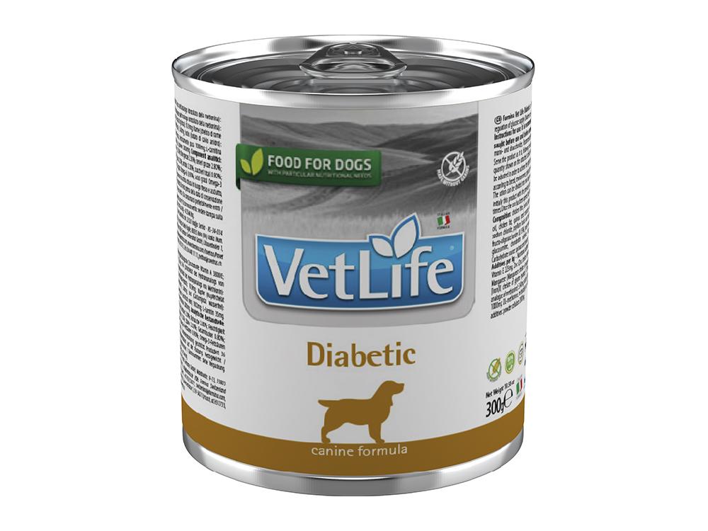 FARMINA Влажный корм для собак Farmina Vet life Diabetic, при сахарном диабете, лечебный, ветеринарная диета, 300 г