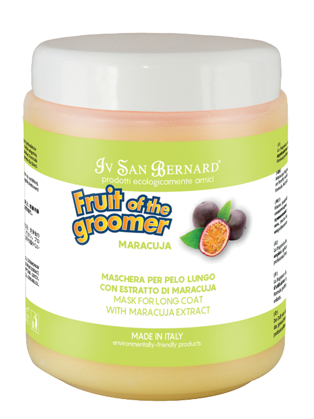 ISB  Fruit Восстанавливающая маска для длинной шерсти 1 л 8022767041258