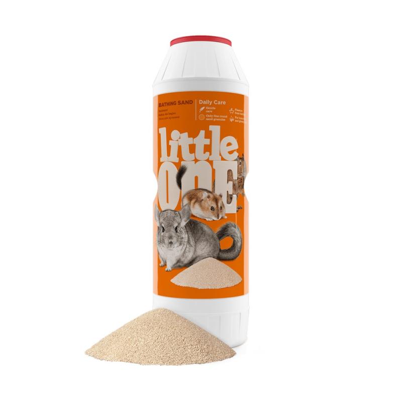 Песок Little One для купания шиншилл и других декоративных животных, 1 кг