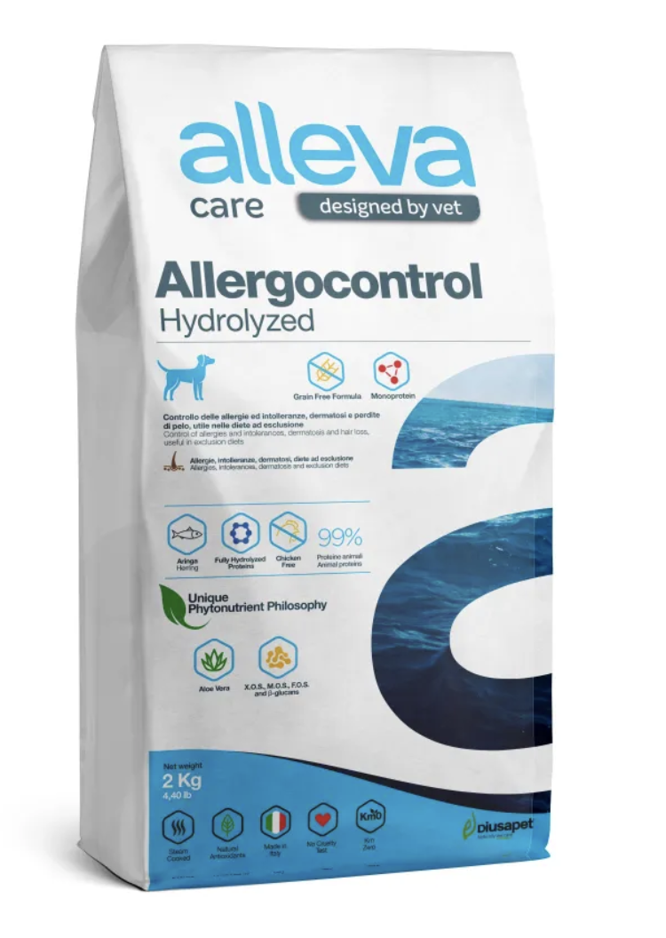 Alleva Корм для собак Аллева Кэр Аллергоконтроль 5 кг P10287 8002754103299