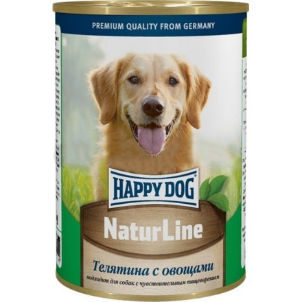 Happy Dog Телятина с овощами - 0,41 кг