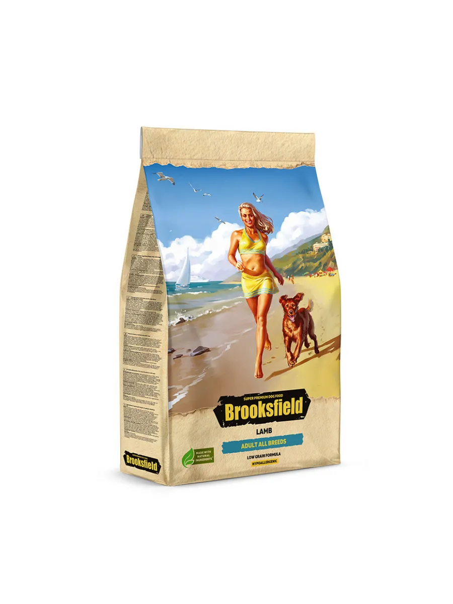 BROOKSFIELD Сухой корм для собак с ягненком и рисом - 12 кг