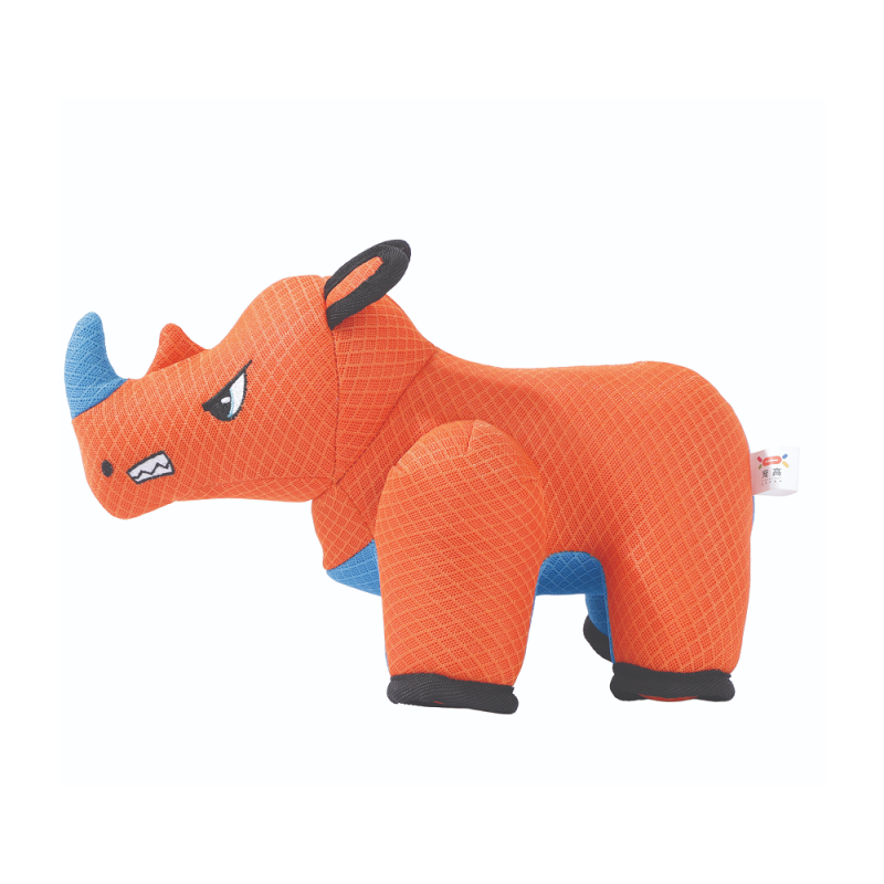 M-PETS Игрушка для собак MEGA мягкая суперпрочная Носорог, 30 x 15 x 21 см