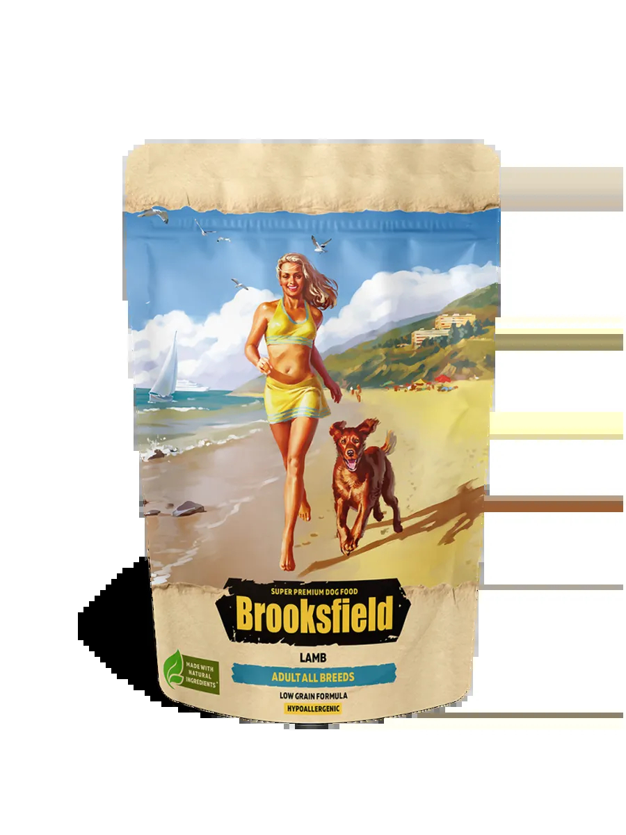 BROOKSFIELD Сухой корм для собак с ягненком и рисом - 800 г