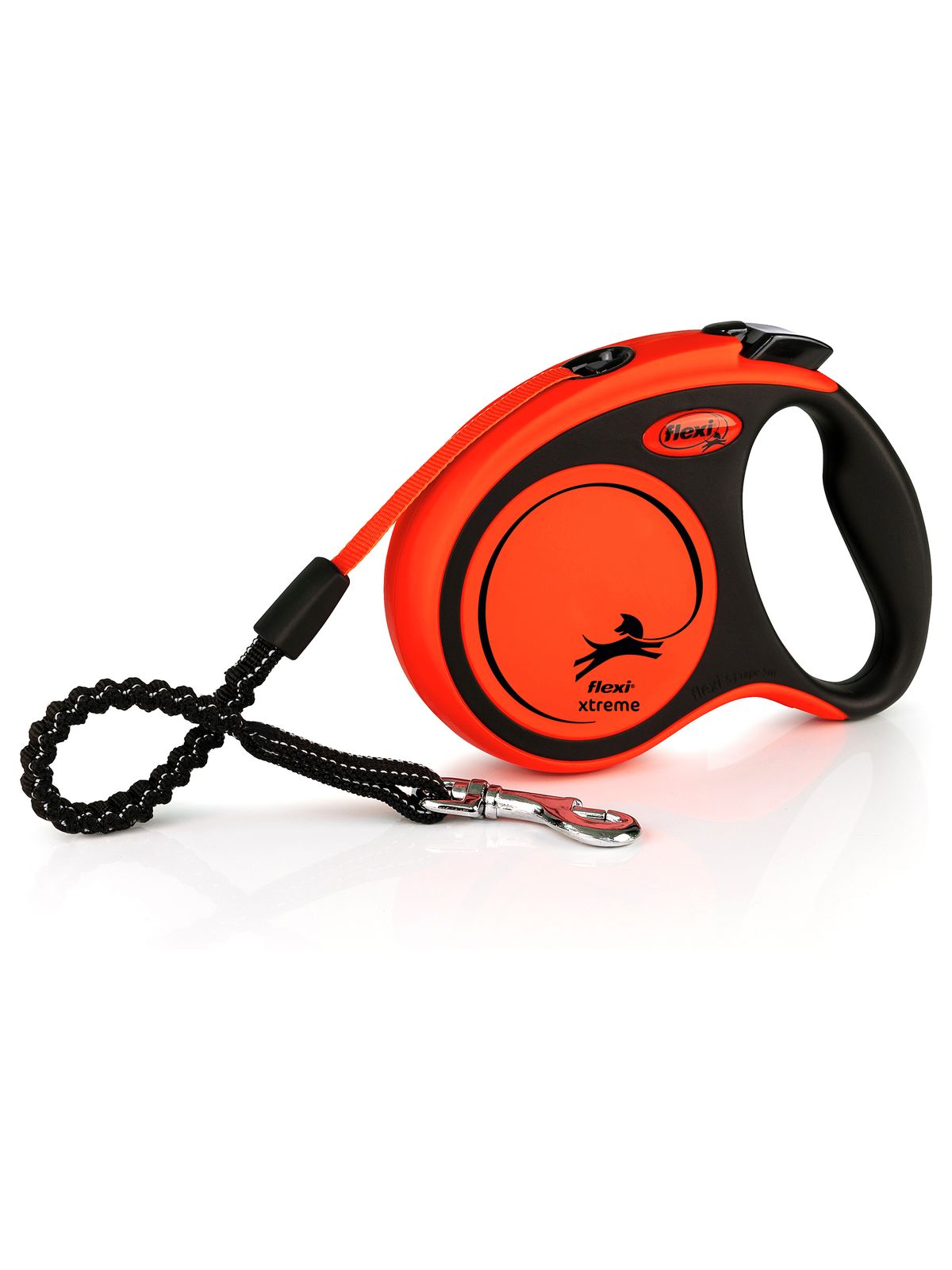 Flexi flexi рулетка Xtreme S (до 20 кг) 5 м лента оранжевая