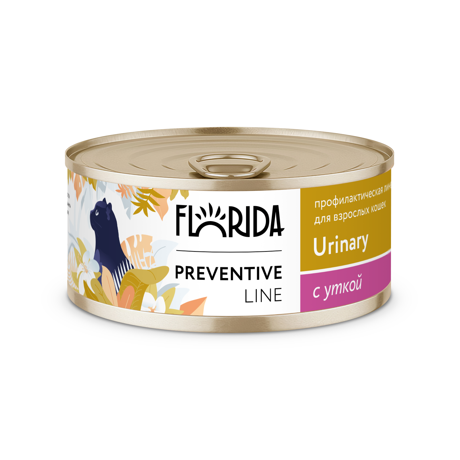 Florida Влажный корм для кошек Urinary, с уткой, 1шт - 100г 4608356554787