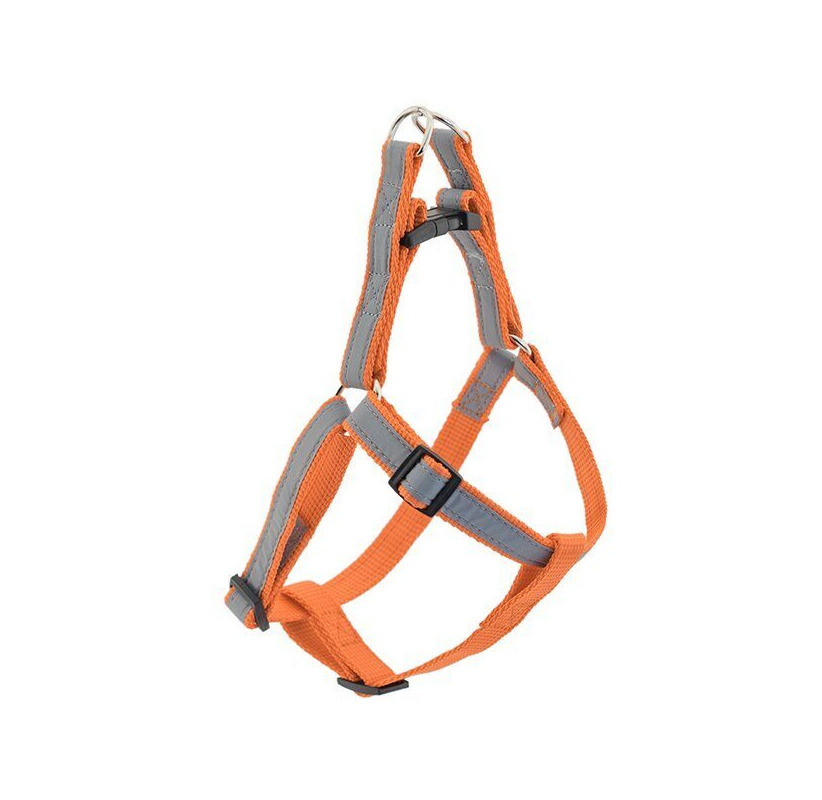 Шлейка "Дарэлл Ecco-Sport Reflex" светоотражающая 10мм, обхват шеи 15-22см, обхват груди 30-40см, красная