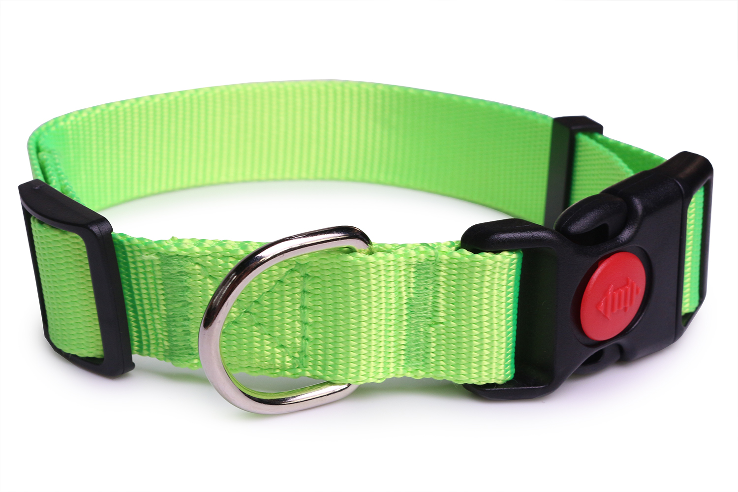 Ошейник для собак LionPets LPO-045-2 (Салатовый) (M-Обхват 36-60 см, ширина 2,5 см)