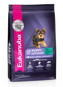 EUKANUBA Сухой корм для щенков миниатюрных пород с птицей 500 гр 4607065371746