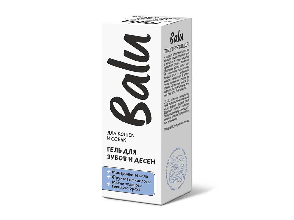 Гигиенический гель Balu для зубов и десен кошек и собак, 30 мл