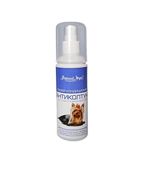 Верный друг Антиколтун для собак, 100 мл