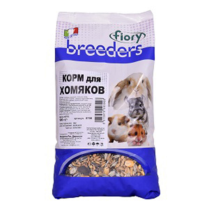 Корм Fiory для хомяков "Fiory Breeders", 900 г