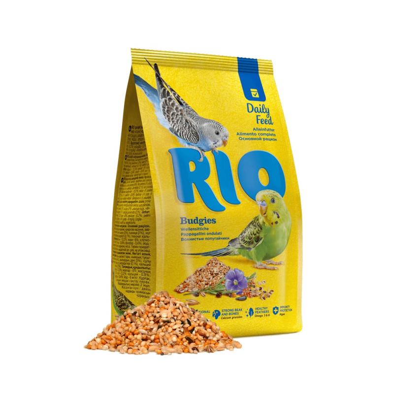 Корм для волнистых попугаев "Rio" (Рио) основной рацион 500 г