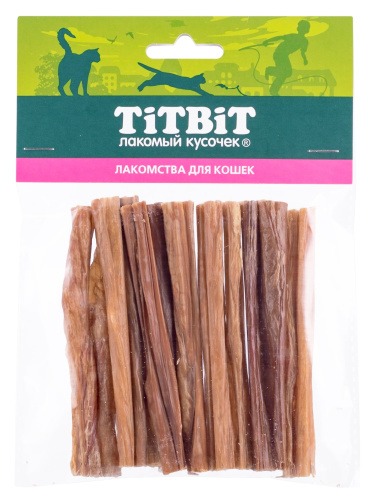 TiTBiT Лакомство Кишки говяжьи для кошек 32 гр 4690538005200