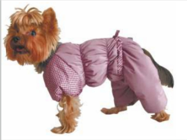 Тузик №3 дс 28 ог 40-50 комбинезон зимний на синтепоне+вельбоа кобель КР№3-182