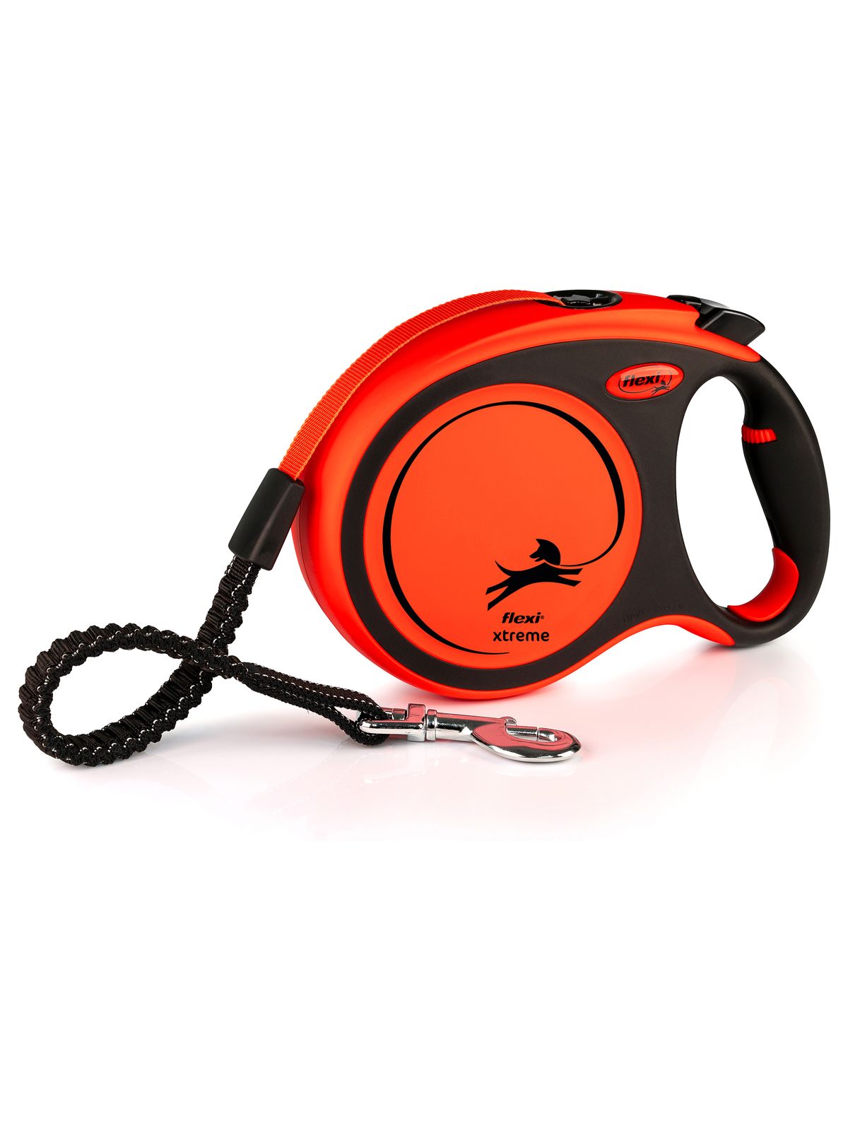 Flexi flexi рулетка Xtreme L (до 55 кг) 8 м лента оранжевая