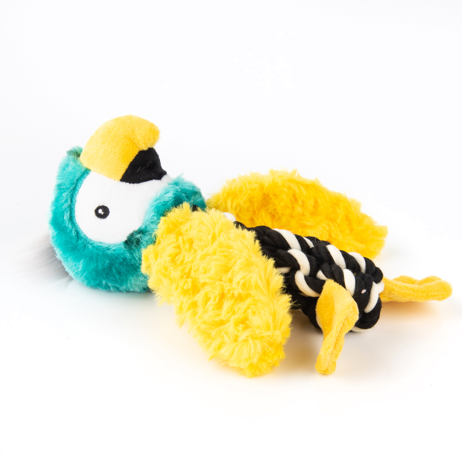 MPG brands Игрушка Elder Club для собак Попугай с канатом 20 см 810084864685