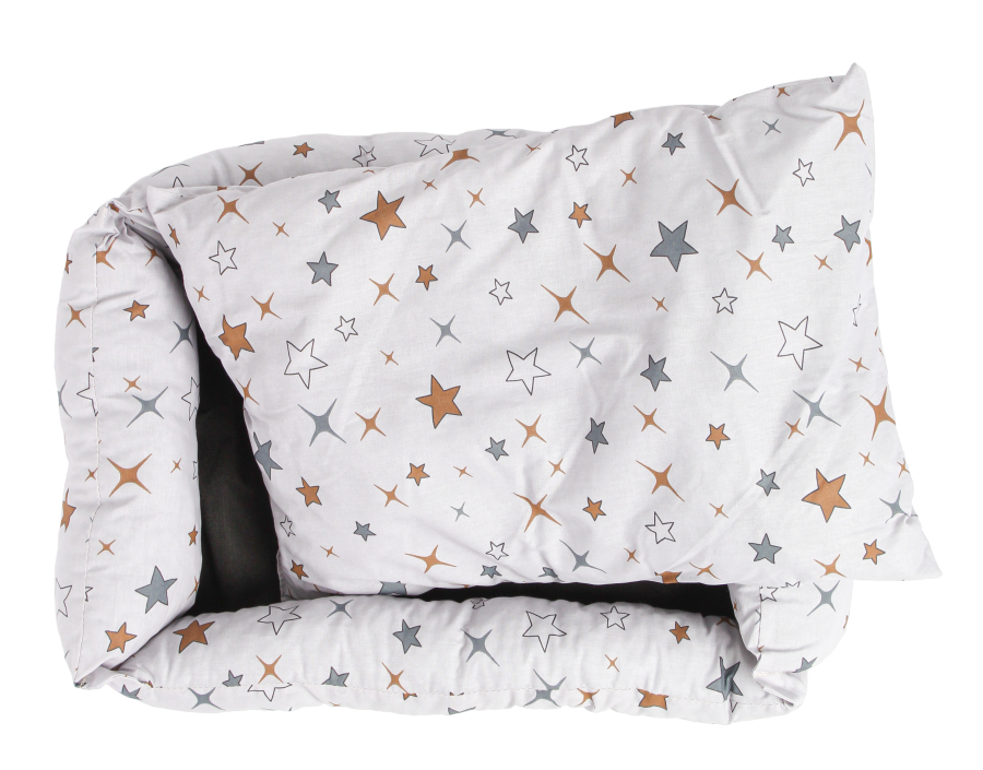 Моськи-Авоськи Лежанка СКАЗКА поплин L 68х52х16 ЗВЕЗДЫ