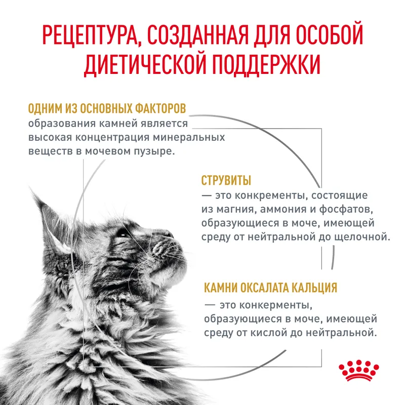ROYAL CANIN Urinary Корм сухой диетический для кошек при МКБ 1,5 кг 4627150232349