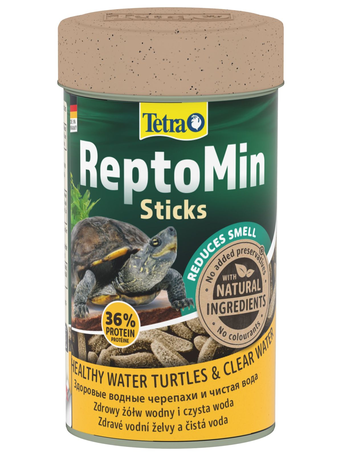 Tetra ReptoMin корм в виде палочек для водных черепах 100 мл