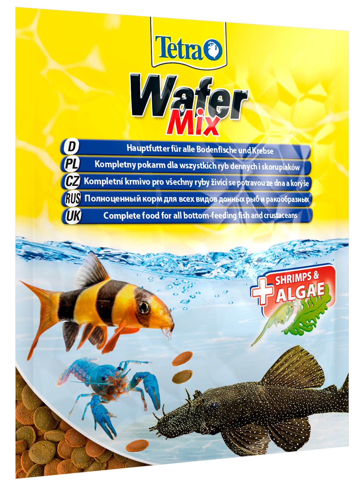 TetraWaferMix корм-чипсы для всех донных рыб 15 г (sachet)