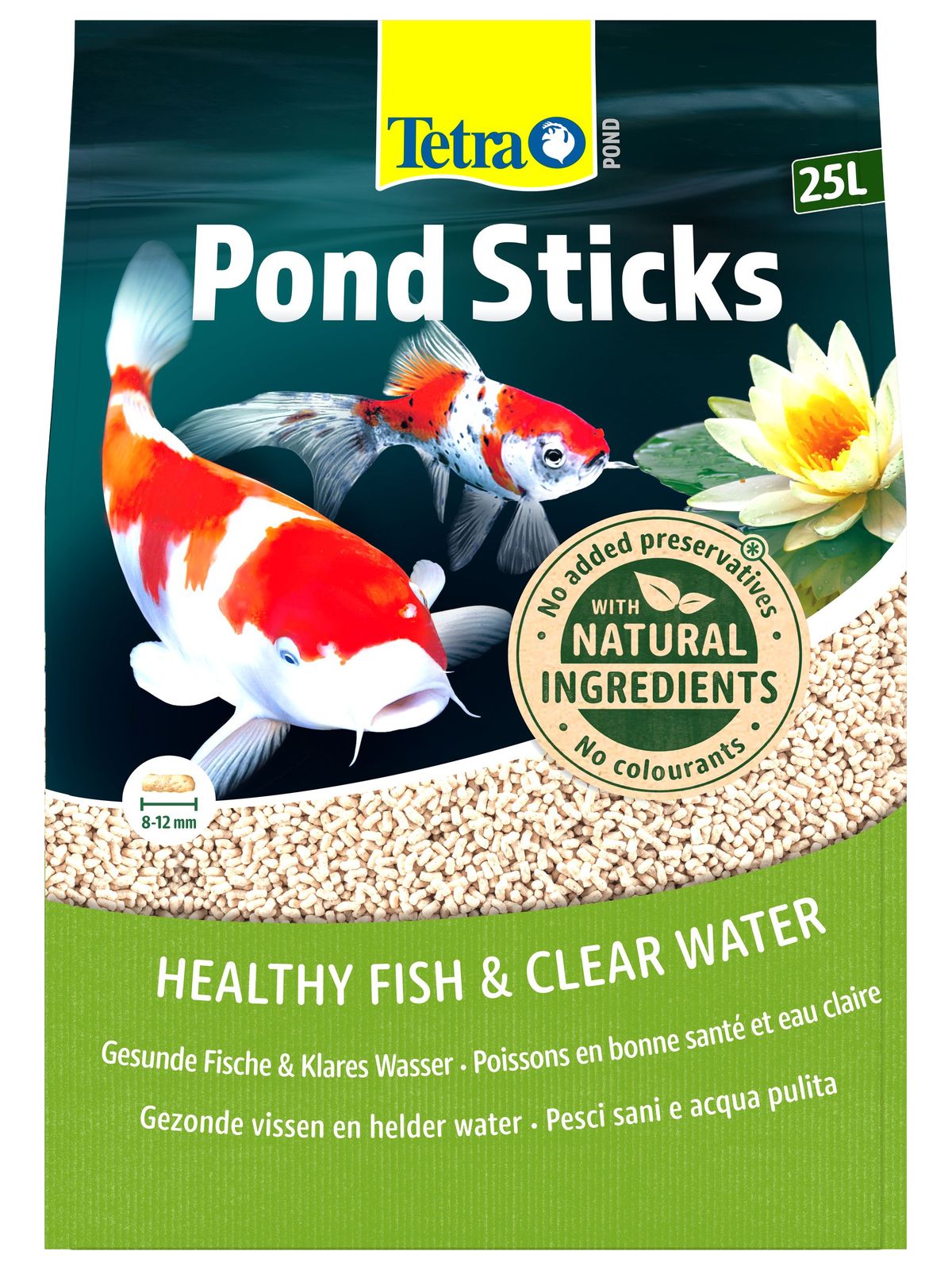 Tetra Pond Sticks корм для прудовых рыб в палочках 25 л