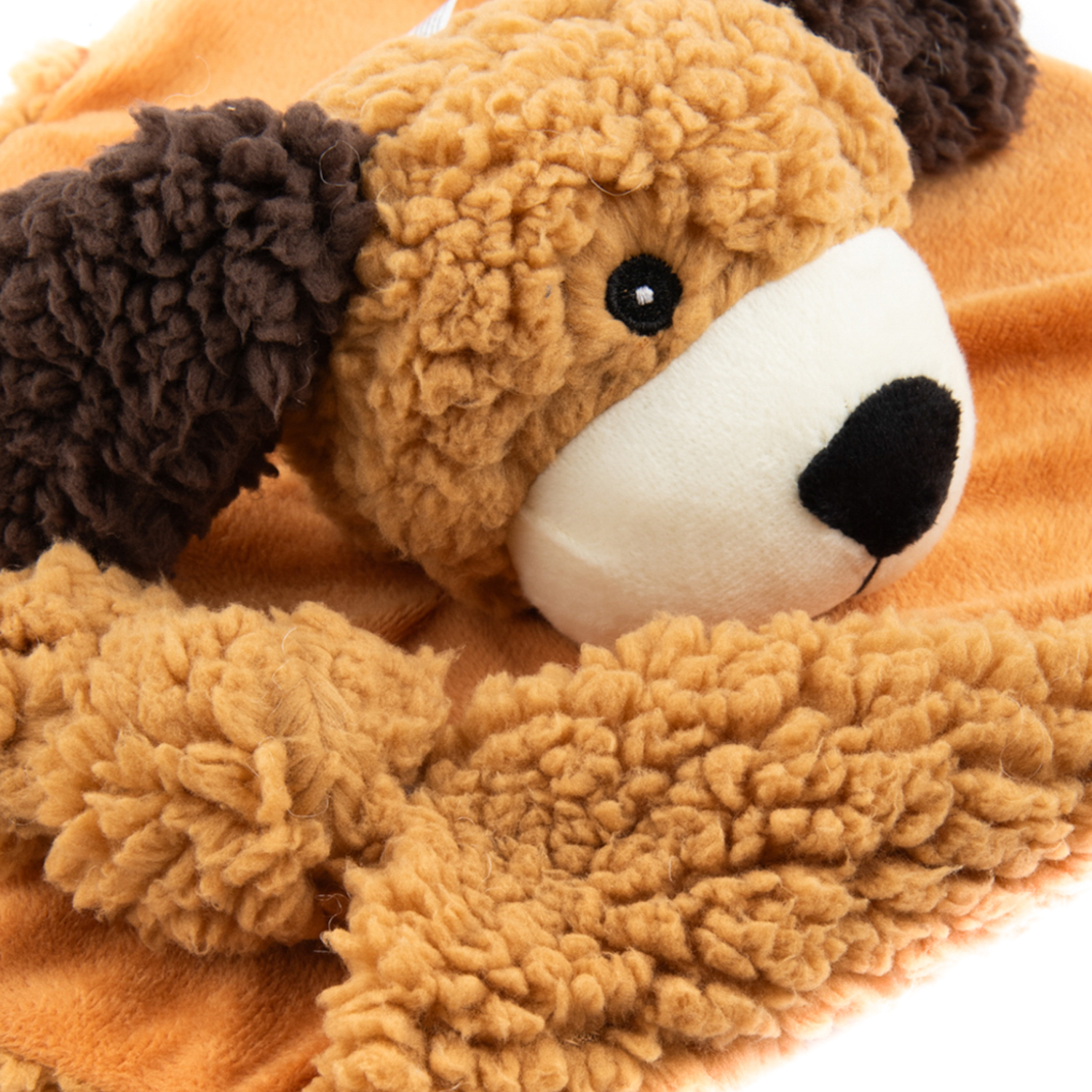 Aromadog Игрушка AROMADOG Rescue для собак Собачка-плед 30 см с пищалкой, рыжая