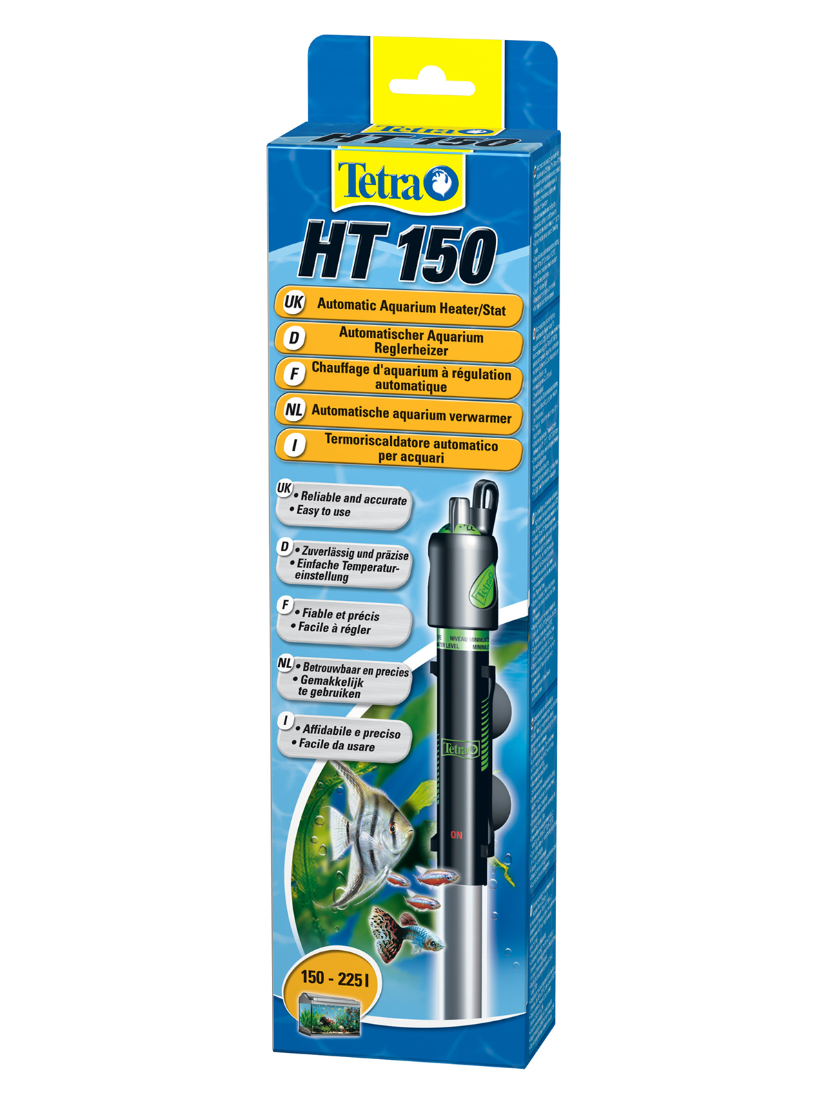 Tetra HT 150 терморегулятор 150Bт для аквариумов 150-225 л