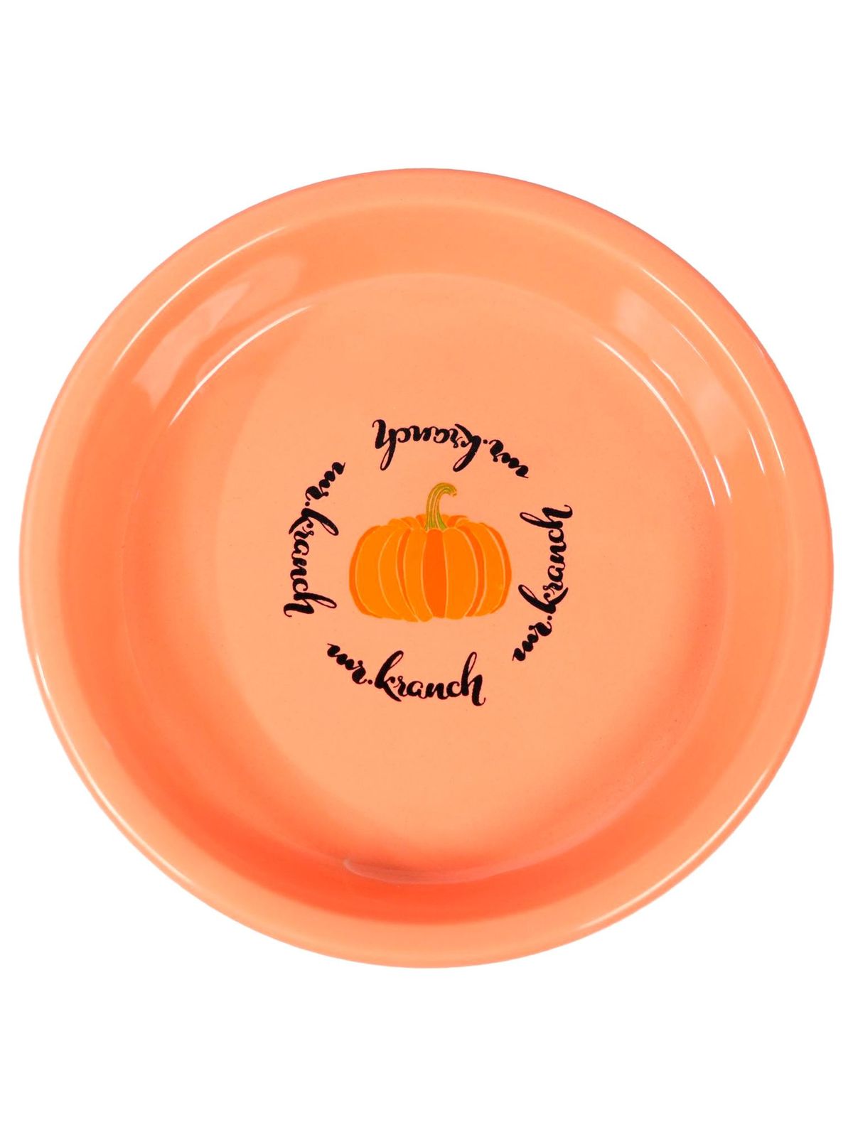Миска для кошек керамическая "Mr. Kranch" Тыква персиковая 200 мл