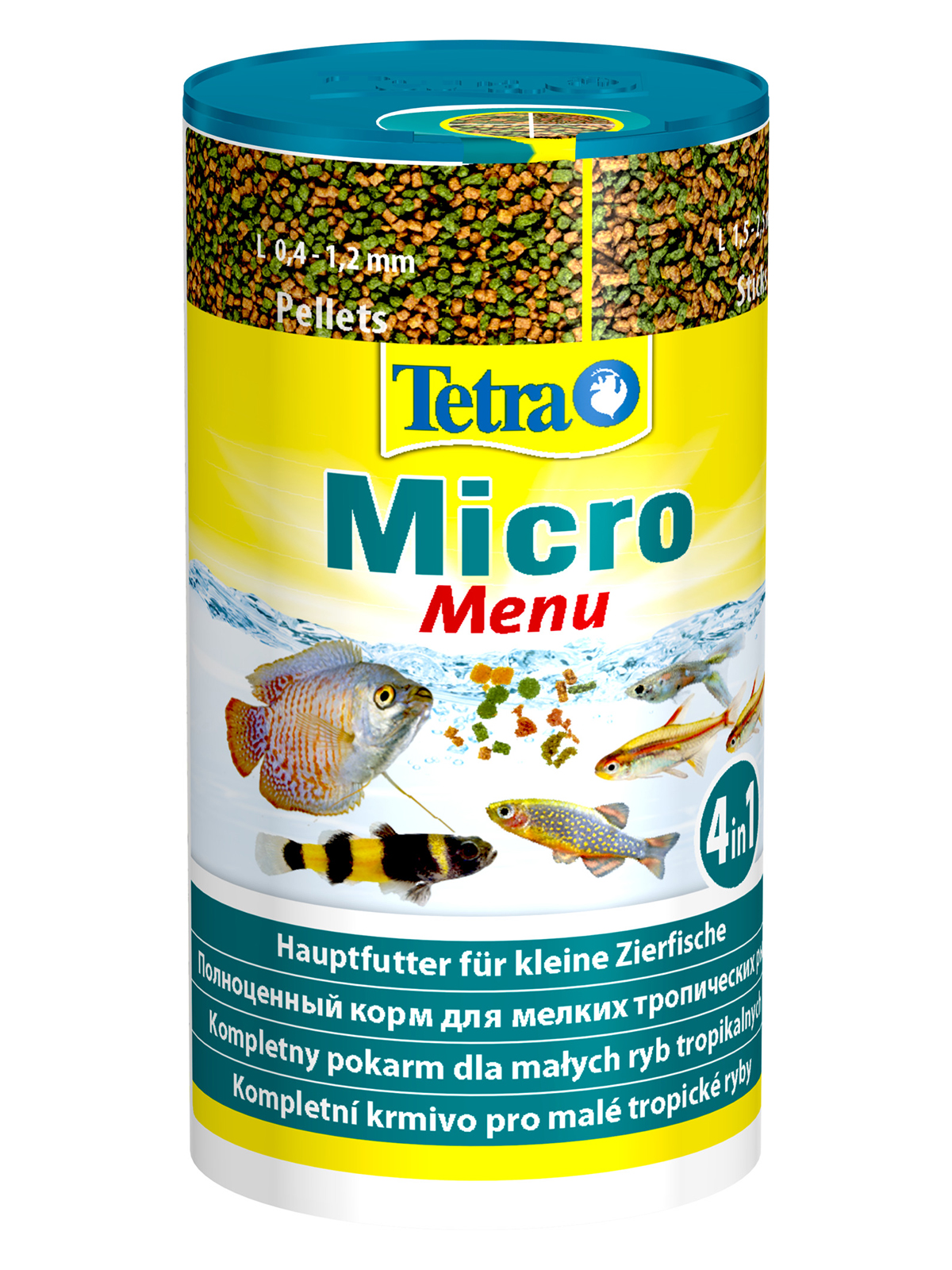 Tetra Micro Menu корм для мелких видов рыб 100 мл