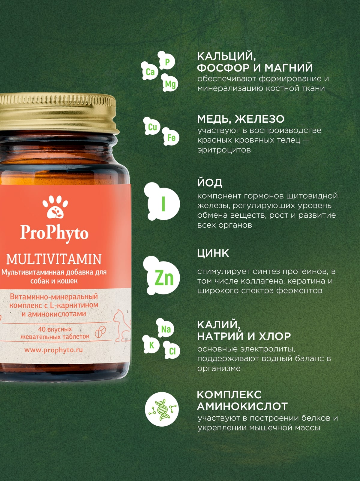 ProPhyto Мультивитамин, 40 таблеток