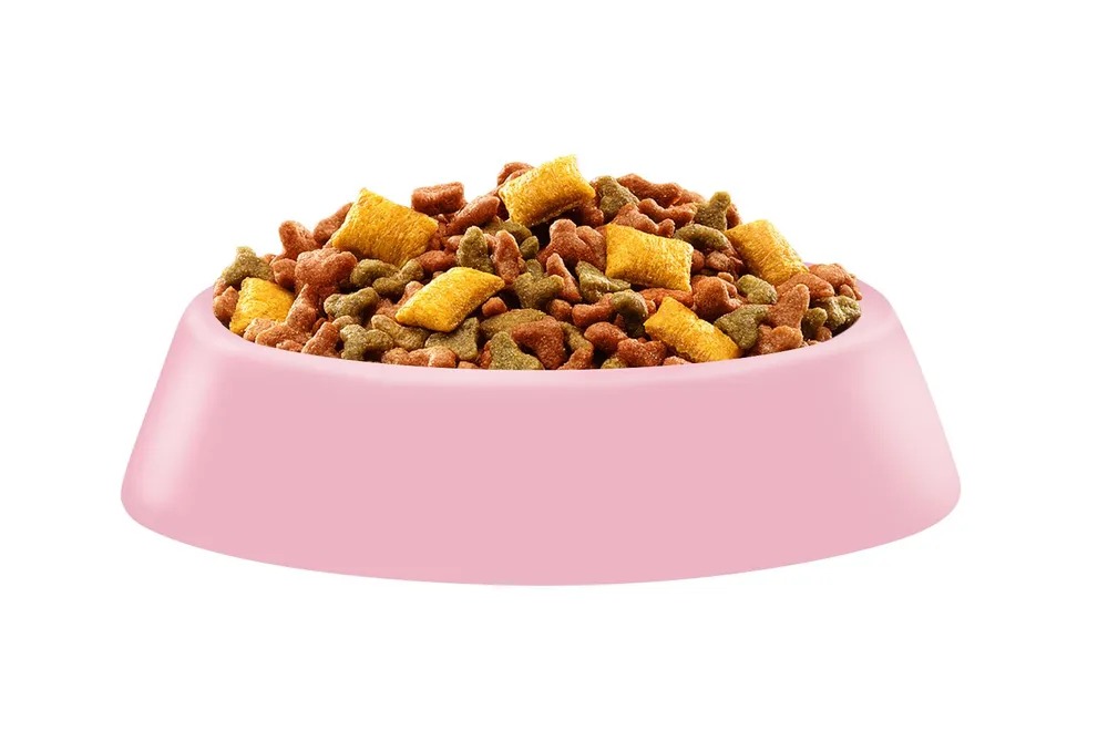 WHISKAS Сухой корм для котят ассорти с индейкой и морковью 350 г