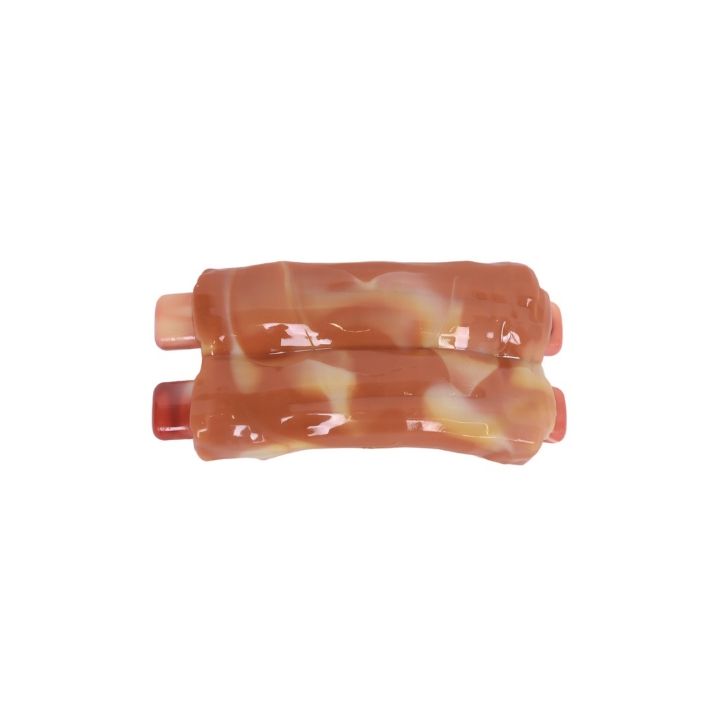 Игрушка для собак Карнивор ребрышки, вкус бекона 12.4 x 6.1 x 3.5 см MPets 10661799