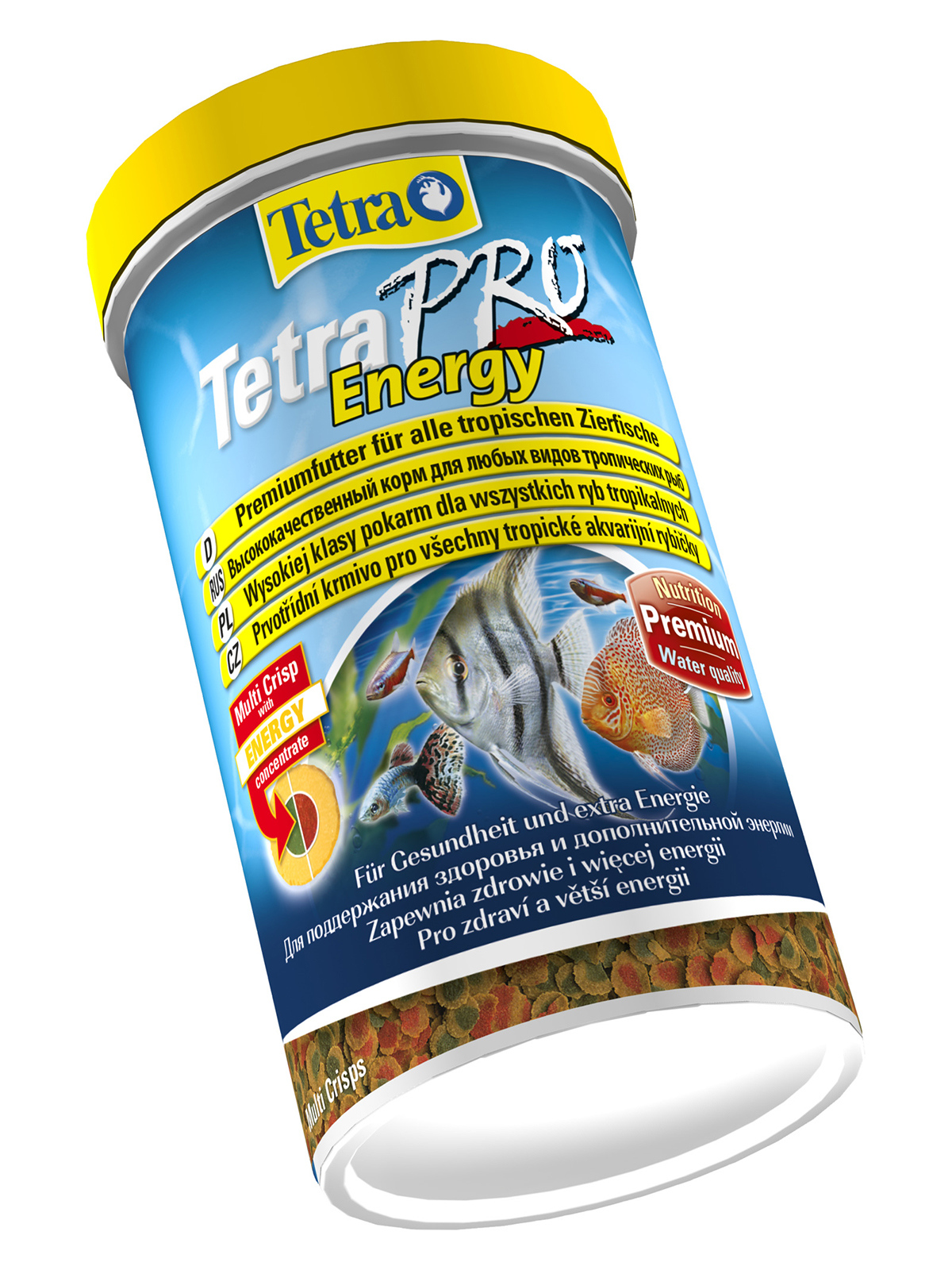 TetraPro Energy Crisps корм-чипсы для всех видов рыб для дополнительной энергии 500 мл