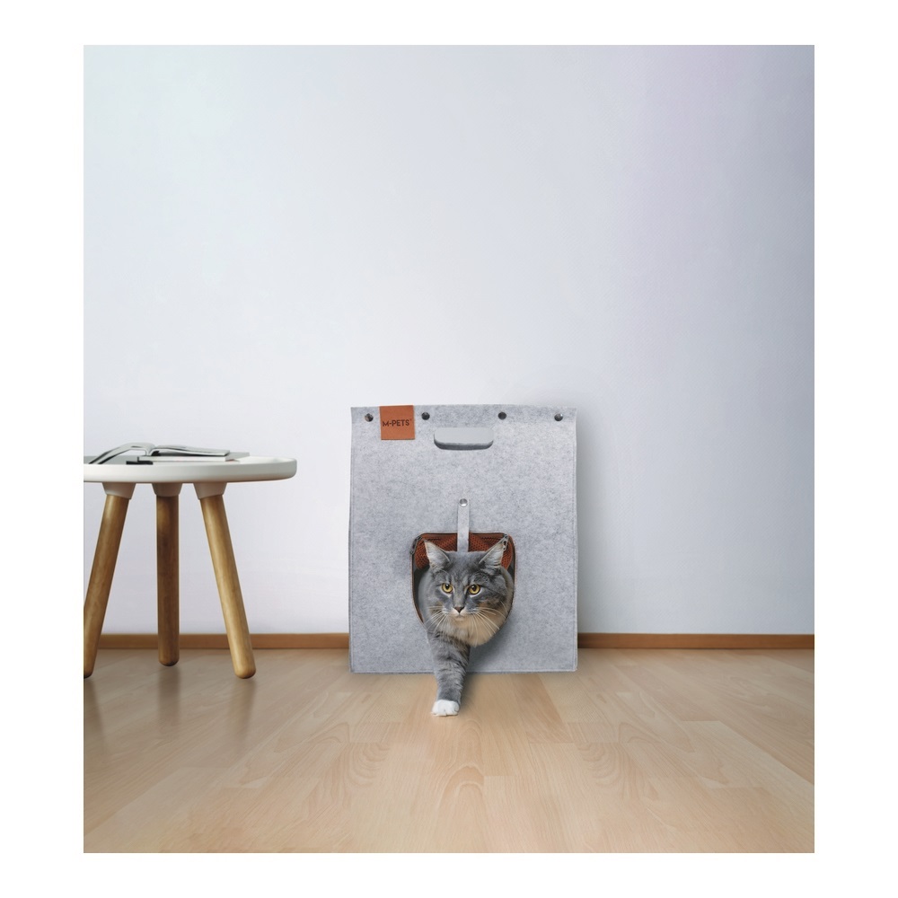 M-PETS SNOOZY Лежанка-домик, войлок, 40х40х48 см