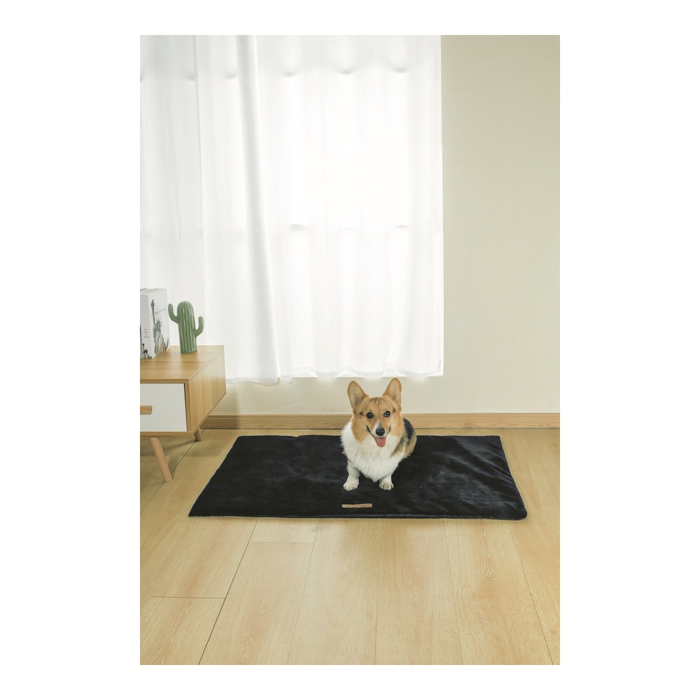 M-PETS Коврик самонагревающийся Warmo, размер XL, 70х110 см, цвет черный
