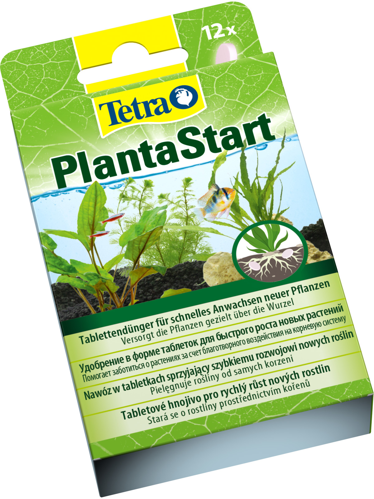 Tetra PlantaStart удобрение для быстрого укоренения растений 12 таб. (замена 146839)