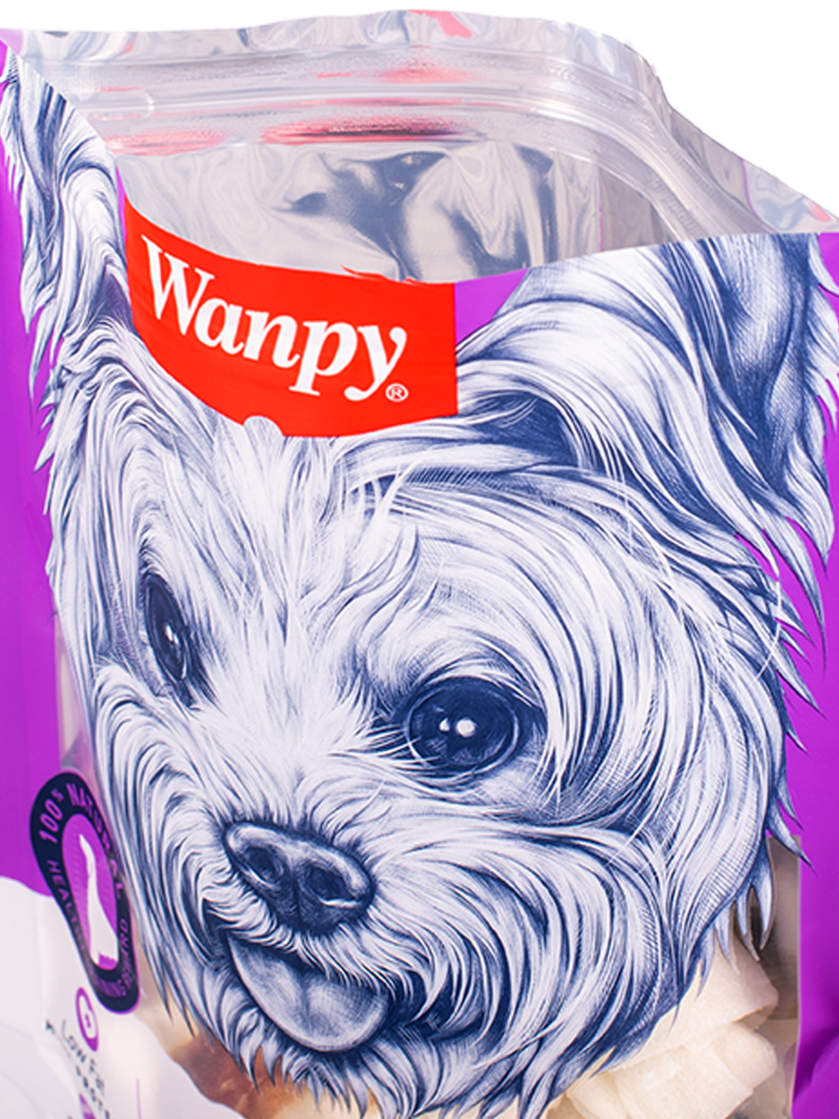 Wanpy Dog кости из сыромятной кожи с утиным мясом 100 г