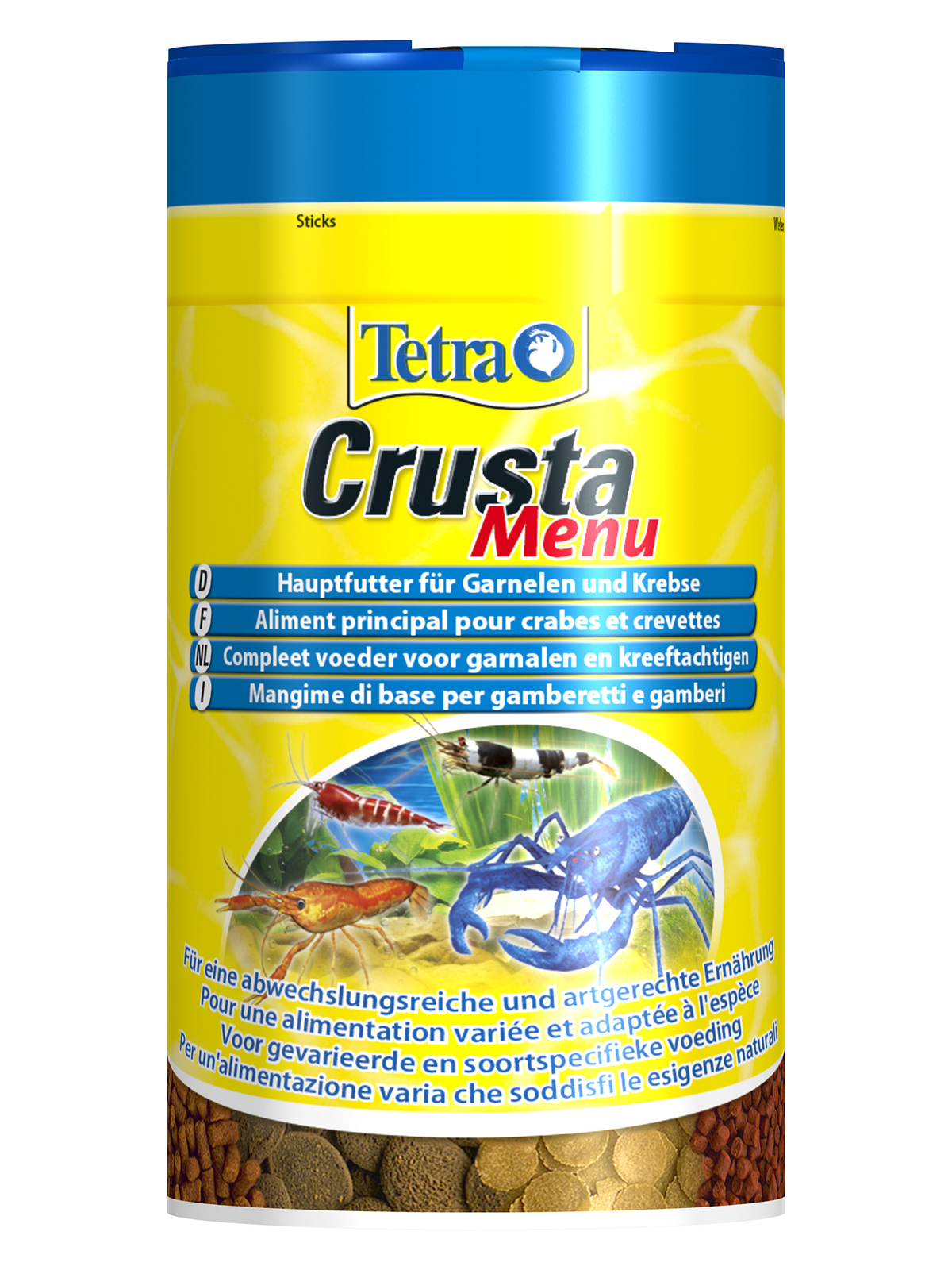 Tetra Crusta Menu корм для раков и креветок "4 вида" 100 мл