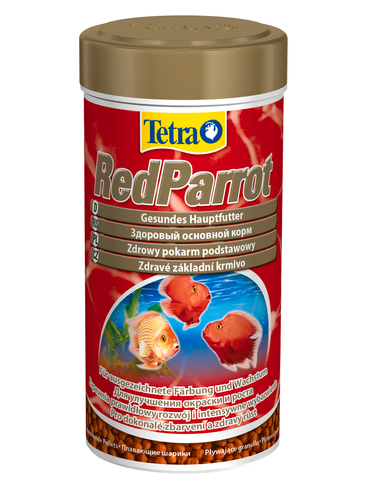 TetraRed Parrot корм для красных попугаев в шариках 250 мл