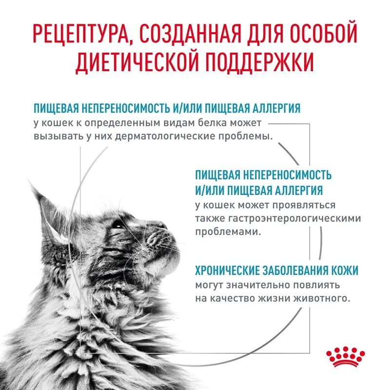 ROYAL CANIN Hypoallergenic сухой корм для кошек 350 гр