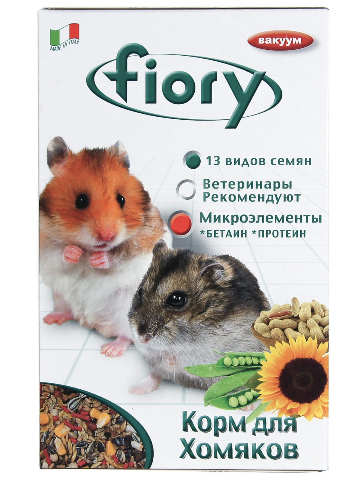 Корм Fiory Criceti для хомяков 400 г