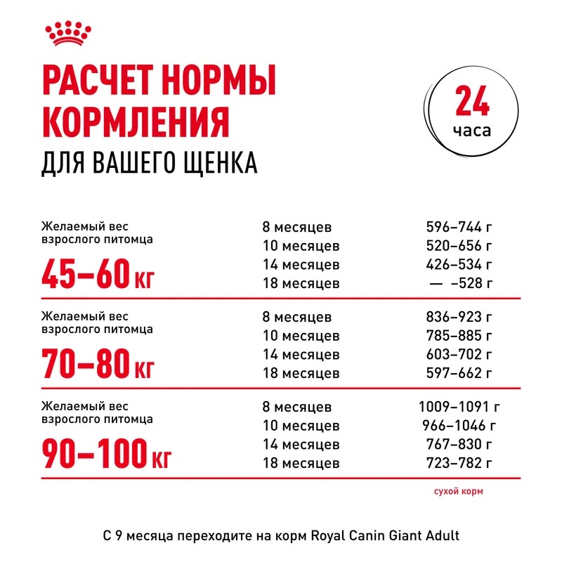 ROYAL CANIN Giant Junior корм сухой для щенков гигантских пород 3,5 кг