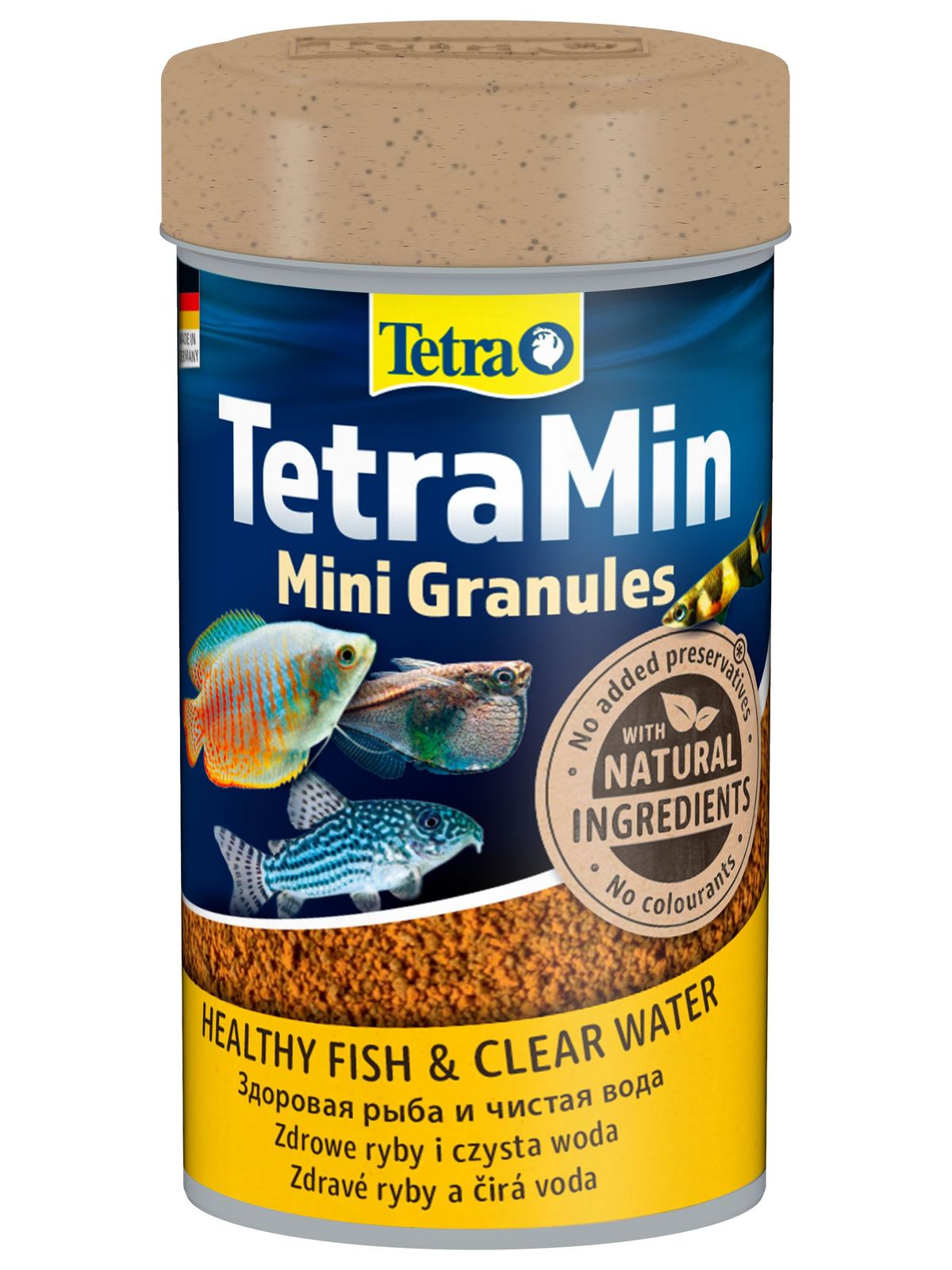 TetraMin Mini Granules корм в mini гранулах для молоди и мелких рыб 100 мл